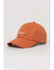 Vans berretto da baseball in cotone colore arancione