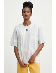 adidas Originals t-shirt in cotone donna colore grigio IU2481