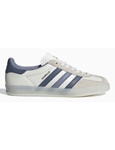 adidas Originals Sneaker Gazelle Indoor bianca/blu