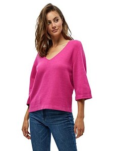 Peppercorn Rosalia 3-4 Sleeve Knit Pullover Donna, Rosa (4122 Magenta Pink), M