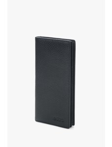 Men's Large Black Wallet made of Genuine Leather Estro ER00114464