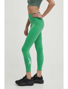 Reebok leggings da allenamento Identity Training colore verde 100076226