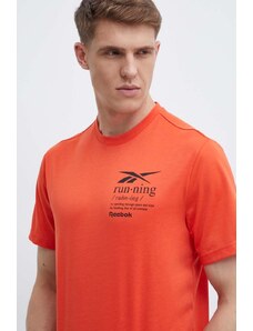 Reebok t-shirt uomo colore arancione 100076378