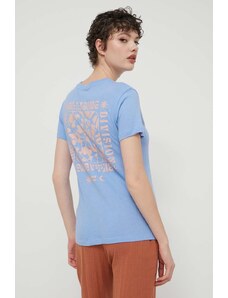 Billabong t-shirt in cotone Adventure Division donna colore blu ABJZT01214