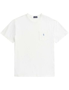 Polo Ralph Lauren T-shirt bianca con taschino