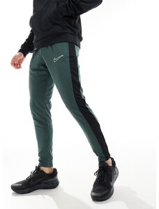 Nike Football Academy - Joggers Dri-FIT verde scuro a pannelli