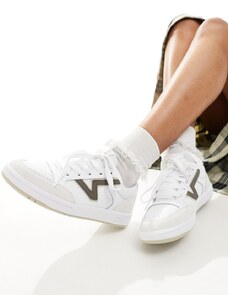 Vans - Lowland - Sneakers bianche e grigie-Bianco