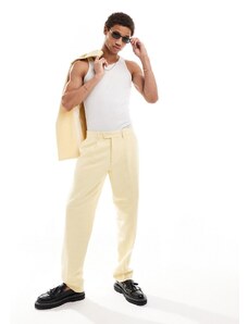 Viggo - Lisandro - Pantaloni da abito giallo limone