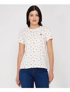 Levi's T-Shirt The Perfect Tee Floral Print Bianca Donna