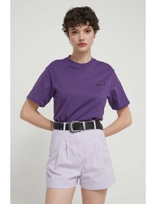 Volcom t-shirt in cotone donna colore violetto