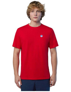 North Sails t-shirt rossa basic 692970