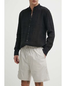 HUGO pantaloncini in cotone colore grigio 50510596