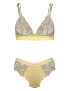 Caramì Lingerie & Activewear Made in Italy Slip Federica Pizzo Giallo