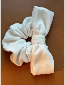 Caramì Lingerie & Activewear Made in Italy Scrunchie con Fiocco Bianco