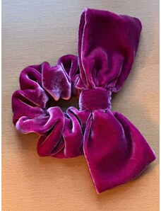 Caramì Lingerie & Activewear Made in Italy Scrunchie con Fiocco Lampone