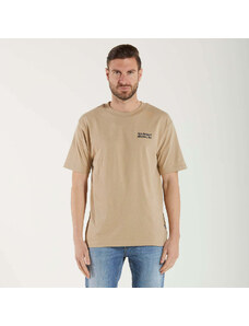 New Balance t-shirt athletics,inc. beige