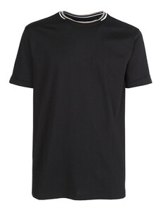 Baci & Abbracci T-shirt Girocollo Da Uomo In Cotone Manica Corta Nero Taglia L