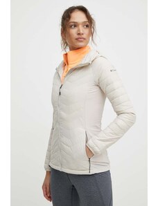 Columbia giacca da sport Powder Pass colore beige 1773211
