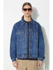 Wood Wood giacca di jeans Ivan Denim uomo colore blu 12315106.7051