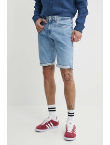 Tommy Jeans pantaloncini di jeans uomo colore blu DM0DM19154