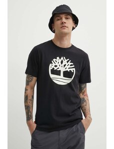 Timberland t-shirt in cotone uomo colore nero TB0A2C2R0011