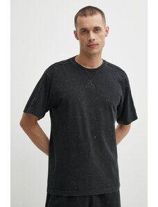 adidas t-shirt in cotone uomo colore nero IN3166