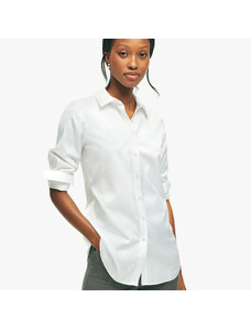 Brooks Brothers Camicia di lusso bianca in cotone Brooks Brothers x Thomas Mason - female Camicie e T-shirt Bianco 2