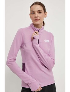 The North Face longsleeve sportivo Sunriser colore violetto NF0A84LHWOU1