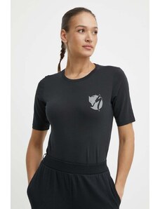 Fjallraven t-shirt in cotone Fjallraven x Specialized donna colore nero F22036