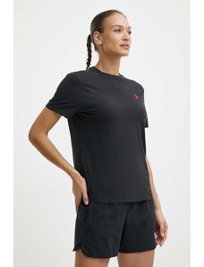 Fjallraven t-shirt Hemp Blend T-shirt donna colore nero F14600163