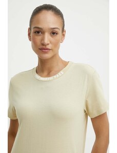 The North Face t-shirt in cotone donna colore beige NF0A87DJ3X41