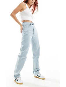 Weekday - Rowe - Jeans dritti regular fit blu opulento a vita super alta