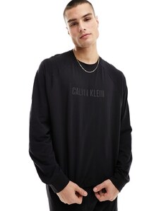 Calvin Klein - Intense Power - Felpa nera da casa-Nero