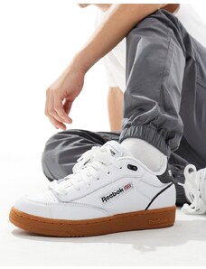 Reebok - Club C Bulc - Sneakers bianche con suola in gomma-Bianco