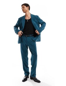 Viggo - Lavoir - Pantaloni da abito blu petrolio