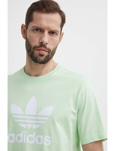 adidas Originals t-shirt in cotone uomo colore verde IR7979