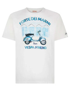 Mc2 Saint Barth T-Shirt Uomo Cotone Edizione Speciale Vespa: Forte dei Marmi Style
