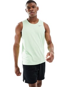Nike Running - Miler Dri-FIT - Top senza maniche verde