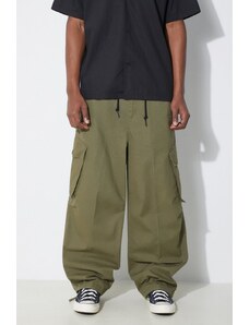 Carhartt WIP pantaloni in cotone Unity colore verde I032983.1YS4G