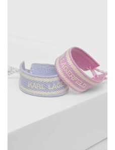 Karl Lagerfeld bracciali pacco da 2 donna