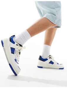 Polo Ralph Lauren - Masters - Sneakers sportive bianche e blu-Bianco