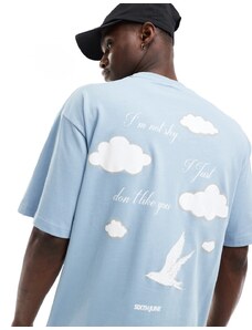 Sixth June - Cloud 9 - T-shirt ampia blu