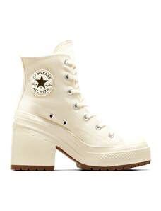 Converse - Chuck Taylor 70 Deluxe - Sneakers bianche con tacco-Bianco