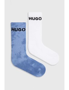 HUGO calzini pacco da 2 uomo colore blu