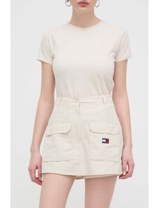 Tommy Jeans gonna-pantalone colore beige