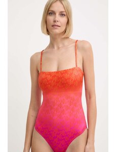 Lauren Ralph Lauren costume da bagno intero colore arancione 20499202