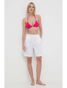 Max Mara Beachwear short da mare donna colore bianco 2416141019600