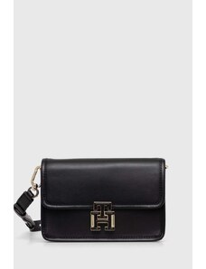 Tommy Hilfiger borsa a mano in pelle colore nero AW0AW15997