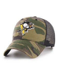 47brand berretto da baseball NHL Pittsburgh Penguins colore verde H-CBRAN15GWP-CM