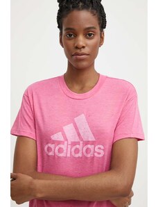 adidas t-shirt donna colore rosa IS3631